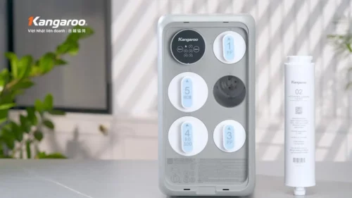 Hệ thống 5 cấp lọc đúc nguyên khối